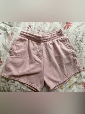 Gymshark Pink Training Fleece Shorts